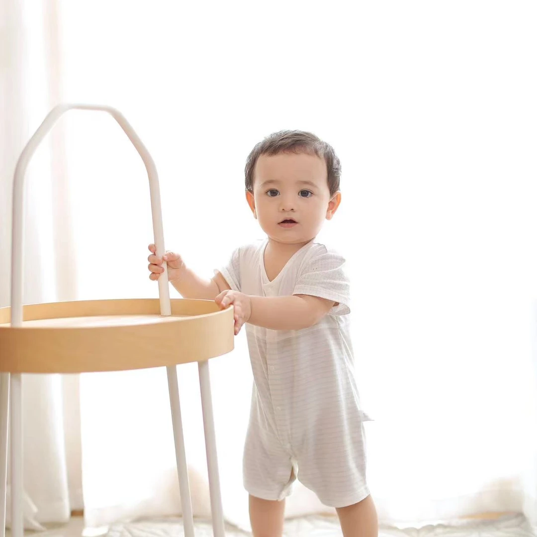 【彩色波点糕糕绒+连体】童装婴儿装 儿童家居服