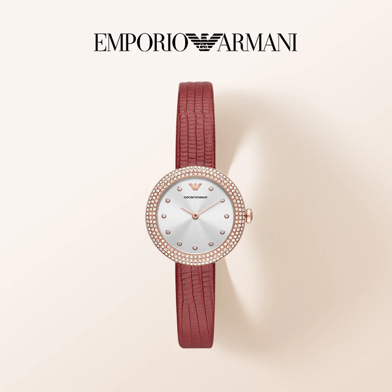 Emporio Armani/安普里奥·阿玛尼手表女ROSA玫瑰轻奢女表AR11438