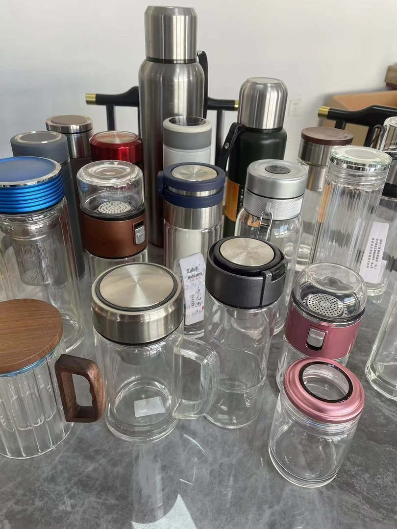 车载隔热高档家用透明双层玻璃水杯茶水杯