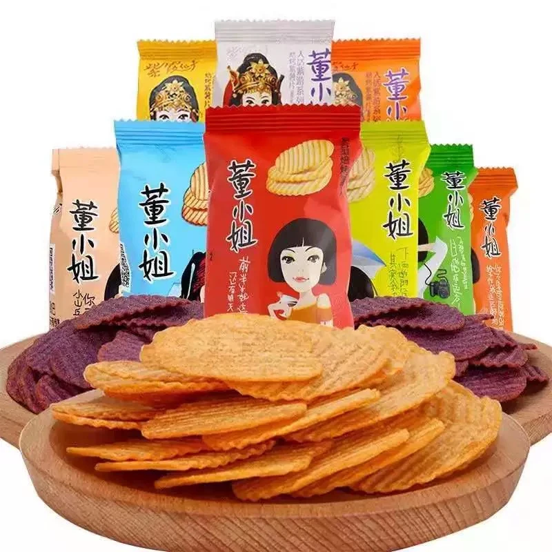 【10包】董小姐非油炸薯片嘴馋学生追剧小零食薯片董小姐薯片大礼包