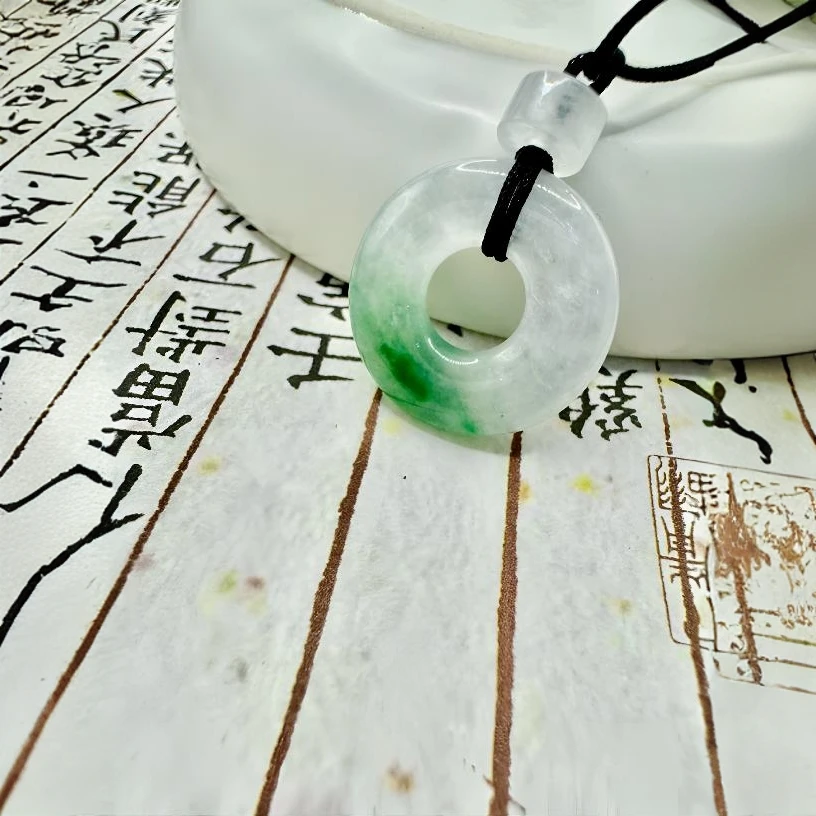 翡翠甜甜圈 冰透 气质优雅