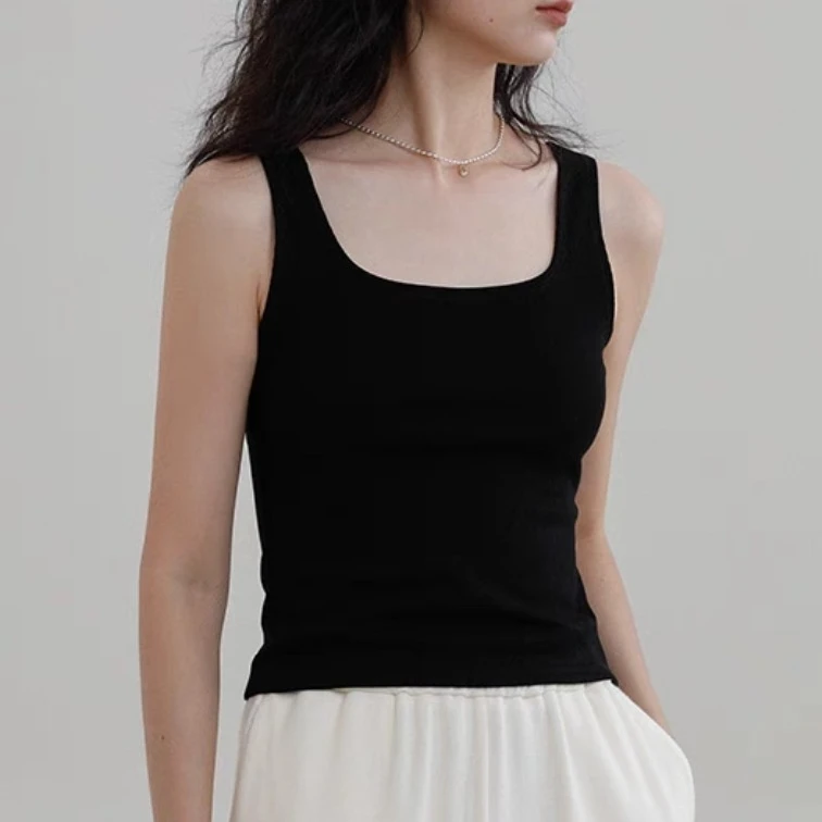 68支精纺纯山羊绒吊带背心