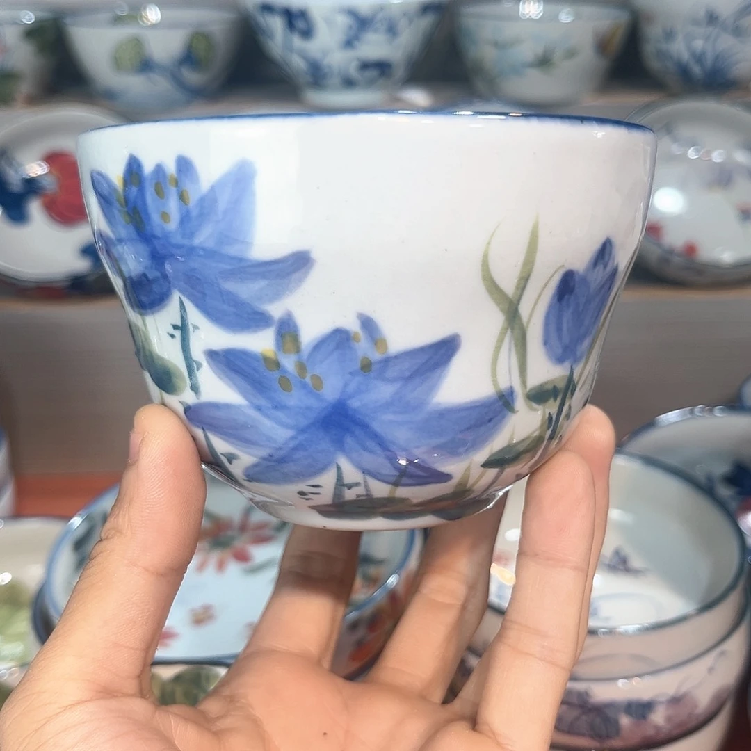 景德镇手工手绘高温釉下彩