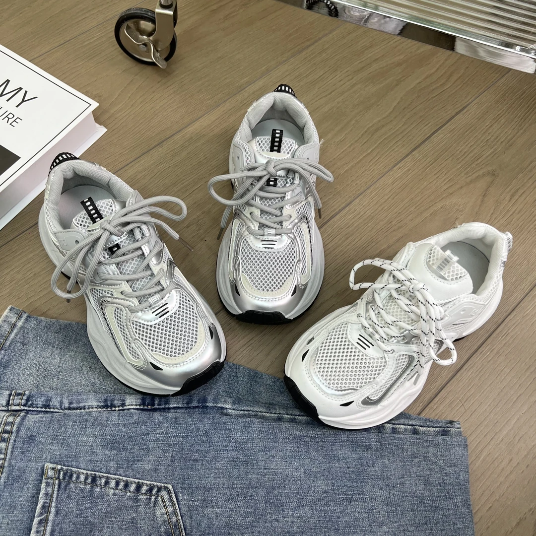 欧货老爹鞋女女款秋季新款百搭厚底超火显脚小众休闲通勤运动鞋潮