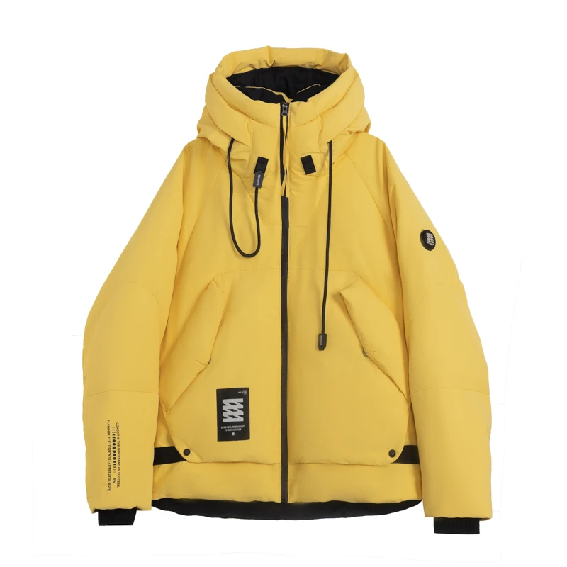 【胡轩推荐】时尚户外潮流宽松短款连帽羽绒服Z100340014101