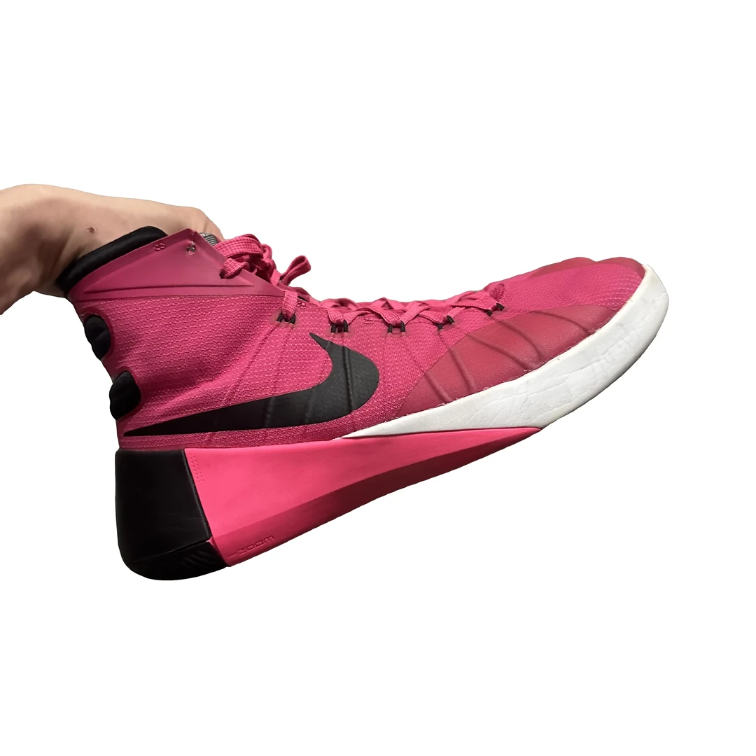 44.5码 Nike hyperdunk2015乳腺癌 95新 鞋底磨损小 中古篮球鞋