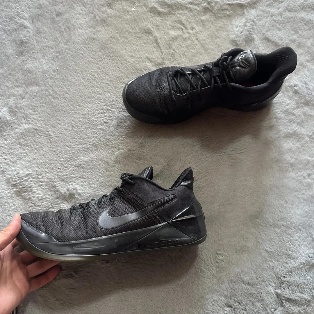 44.5码 Nike 科比ad黑武士 95新 鞋底磨损小 鞋面新 中古篮球鞋