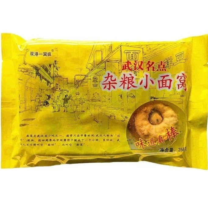 双港一窝疯杂粮小面窝用特色半成品面食速冻早餐