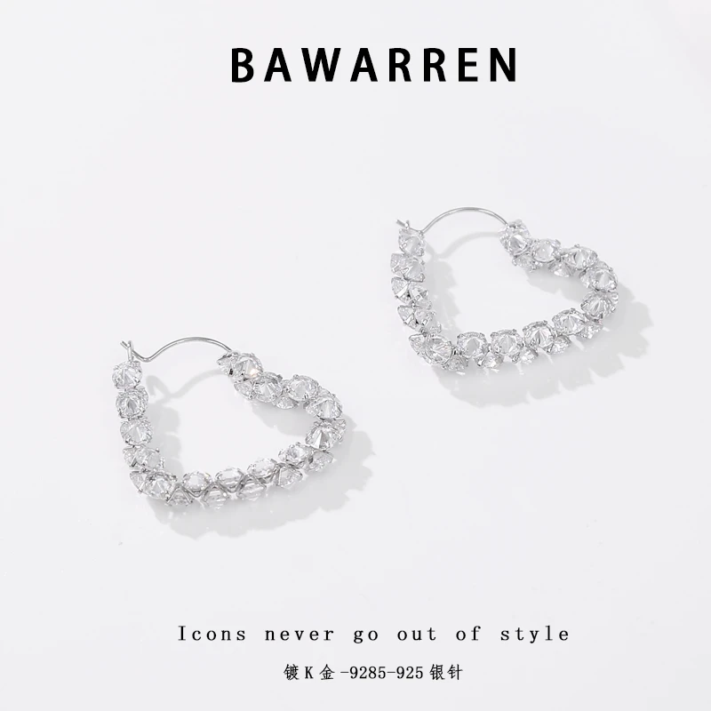 Bawarren 9285-时尚百搭小众耳环