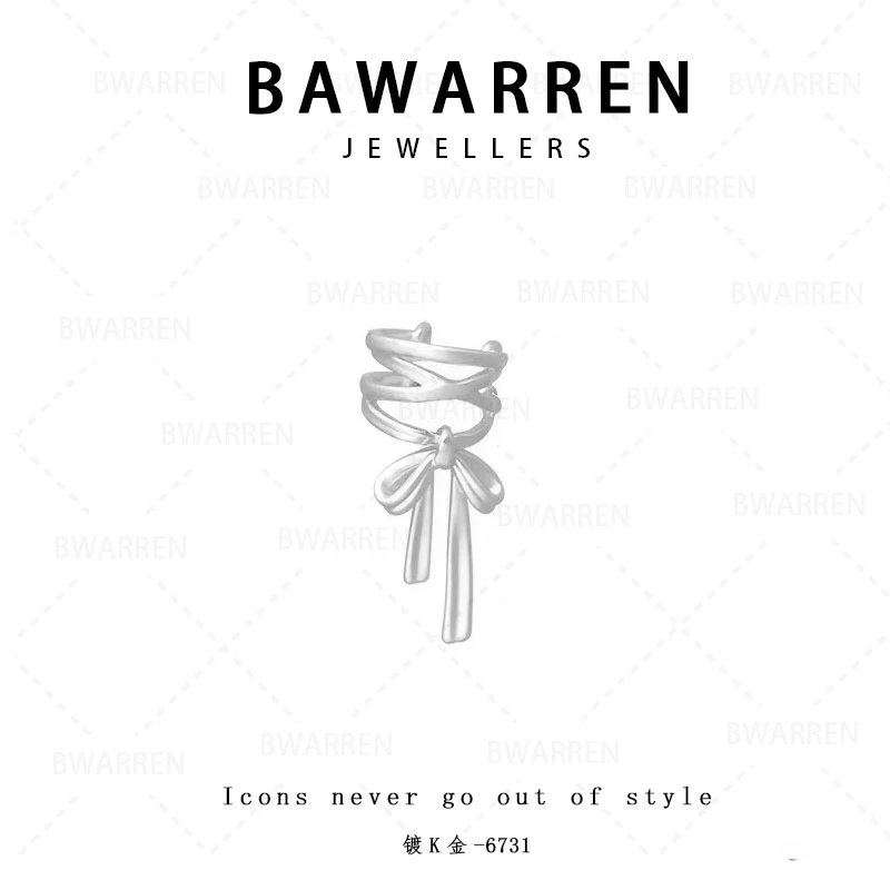 Bawarren 6731-【芭蕾】轻奢小众耳骨夹