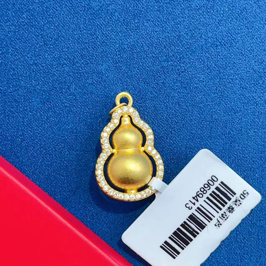 足金999 单发吊坠 (送银链) 多样性发货发其一