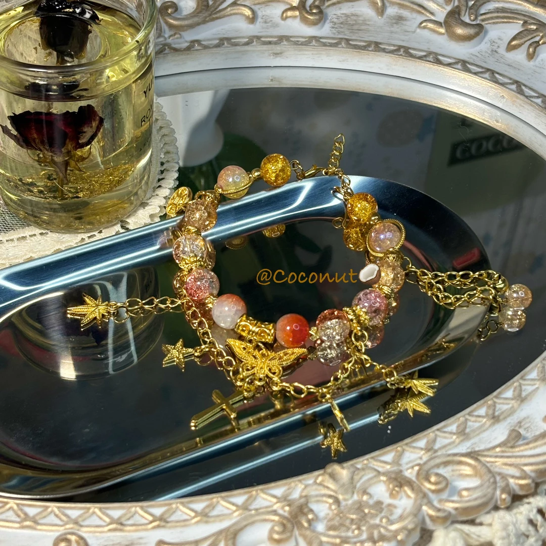 【补拍】陶瓷手串琉璃手串合金配饰成品混搭