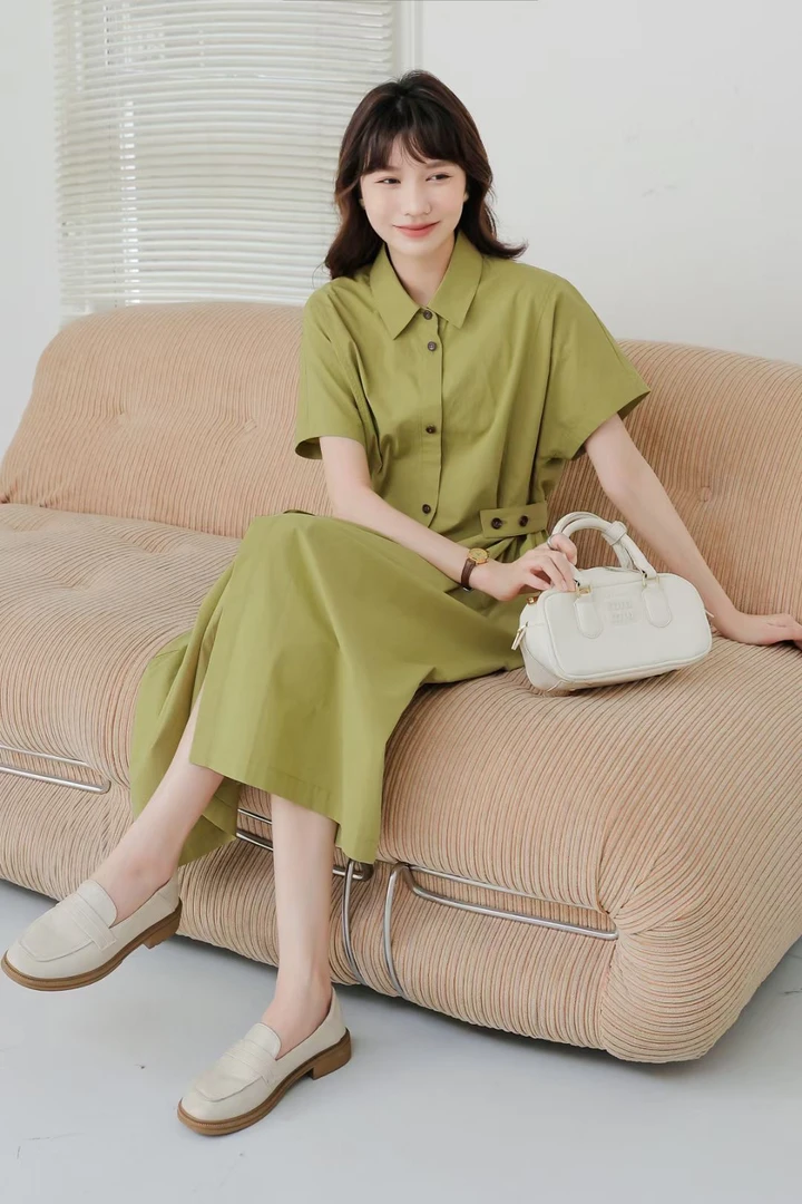 夏季文艺范连衣裙