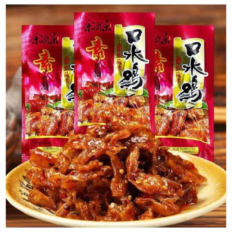 素食口水鸡甜辣辣条怀旧辣条推荐零食