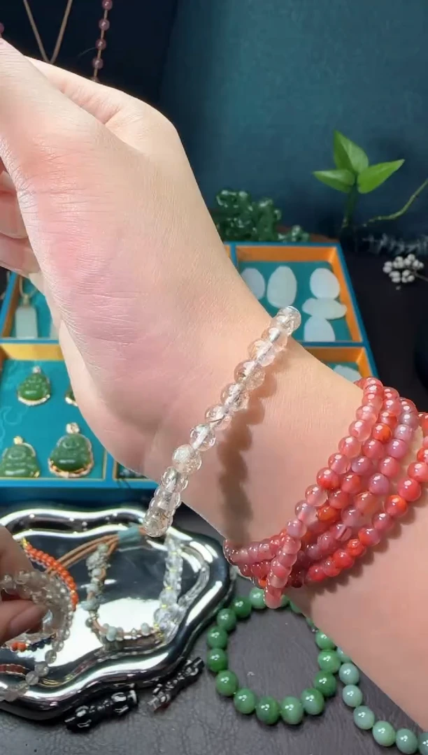 【闪购商品】发晶颈饰未镶嵌------------