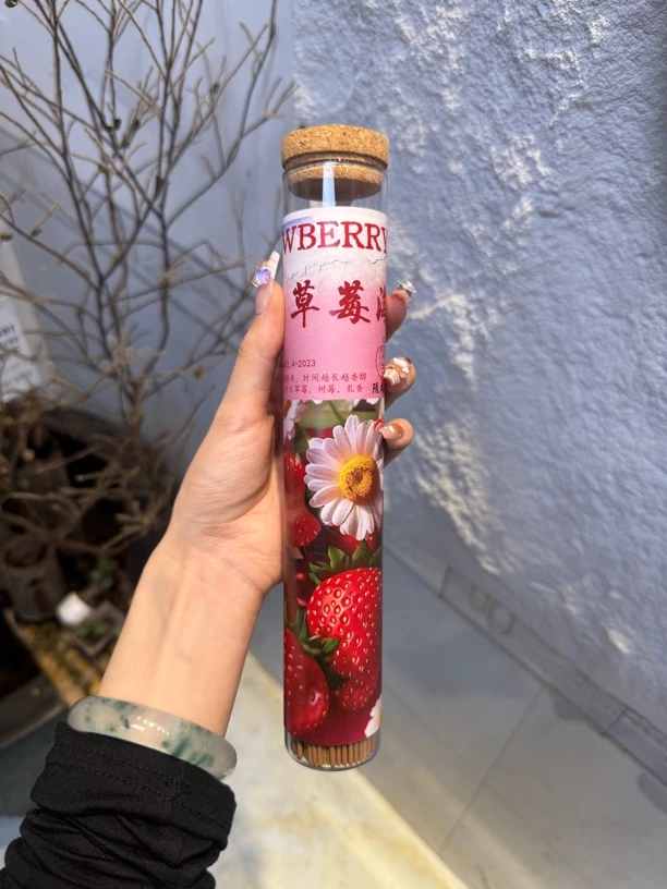 【果香甜韵】草莓线香100G清甜草莓香舒适果调