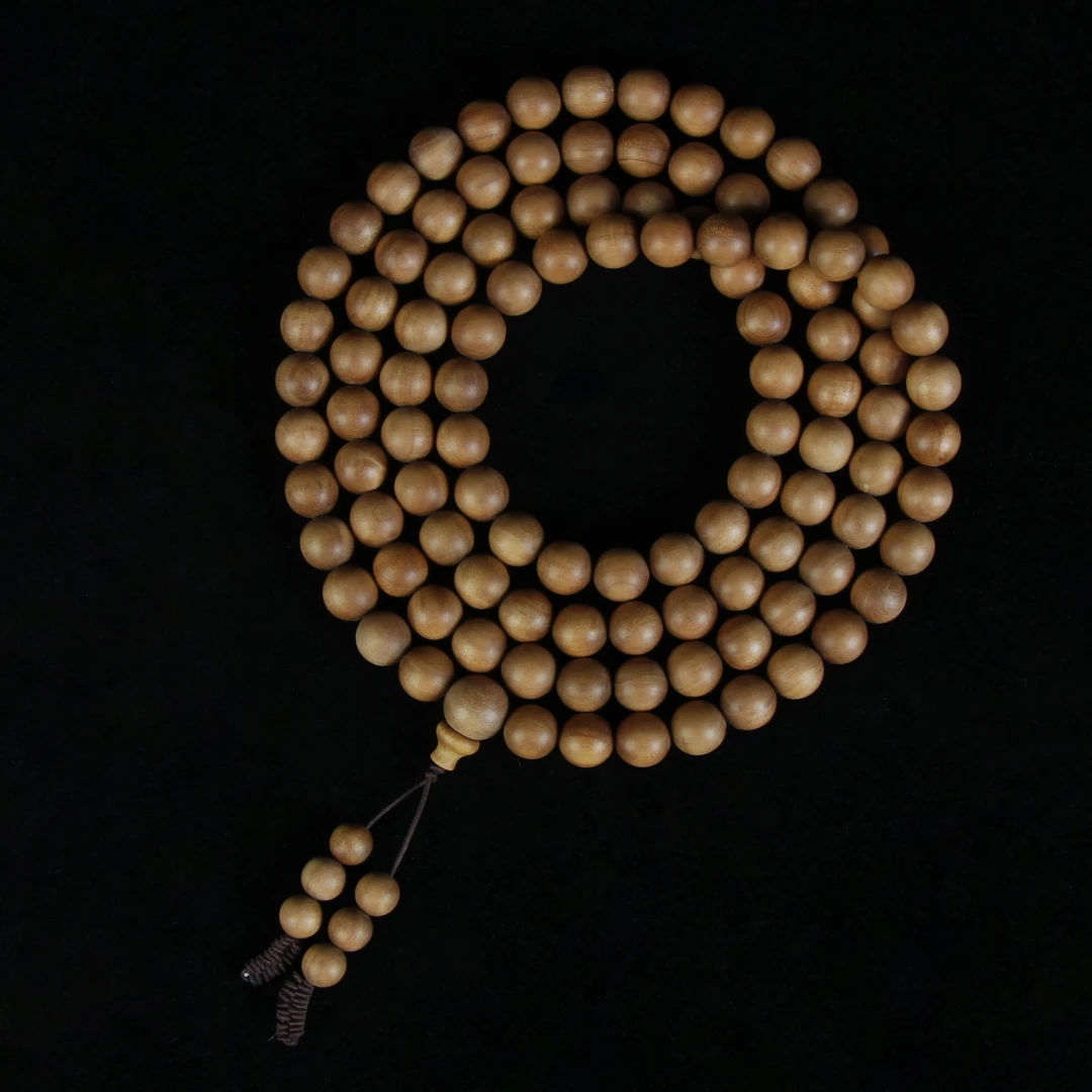 印度迈索尔老山檀香1.0老料多圈手串【包邮送运费险】