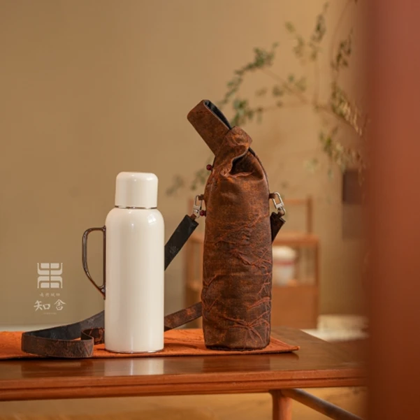 知舍平安竹/墨竹便携茶具手提布袋旅行车载收纳袋传家壶袋