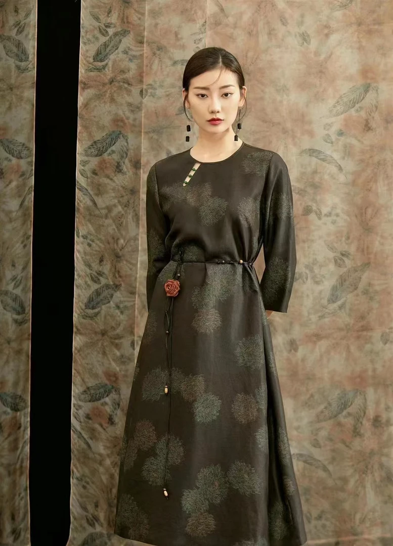 品牌撤柜春夏新品气质时尚设计师女装