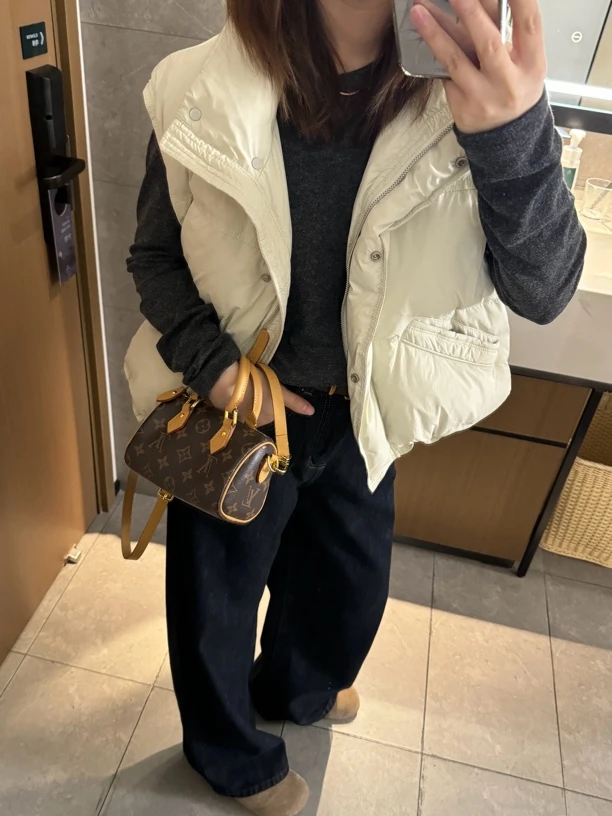 SUSU•韩国巨爆小个子羽绒马甲（90新国标白鸭绒）