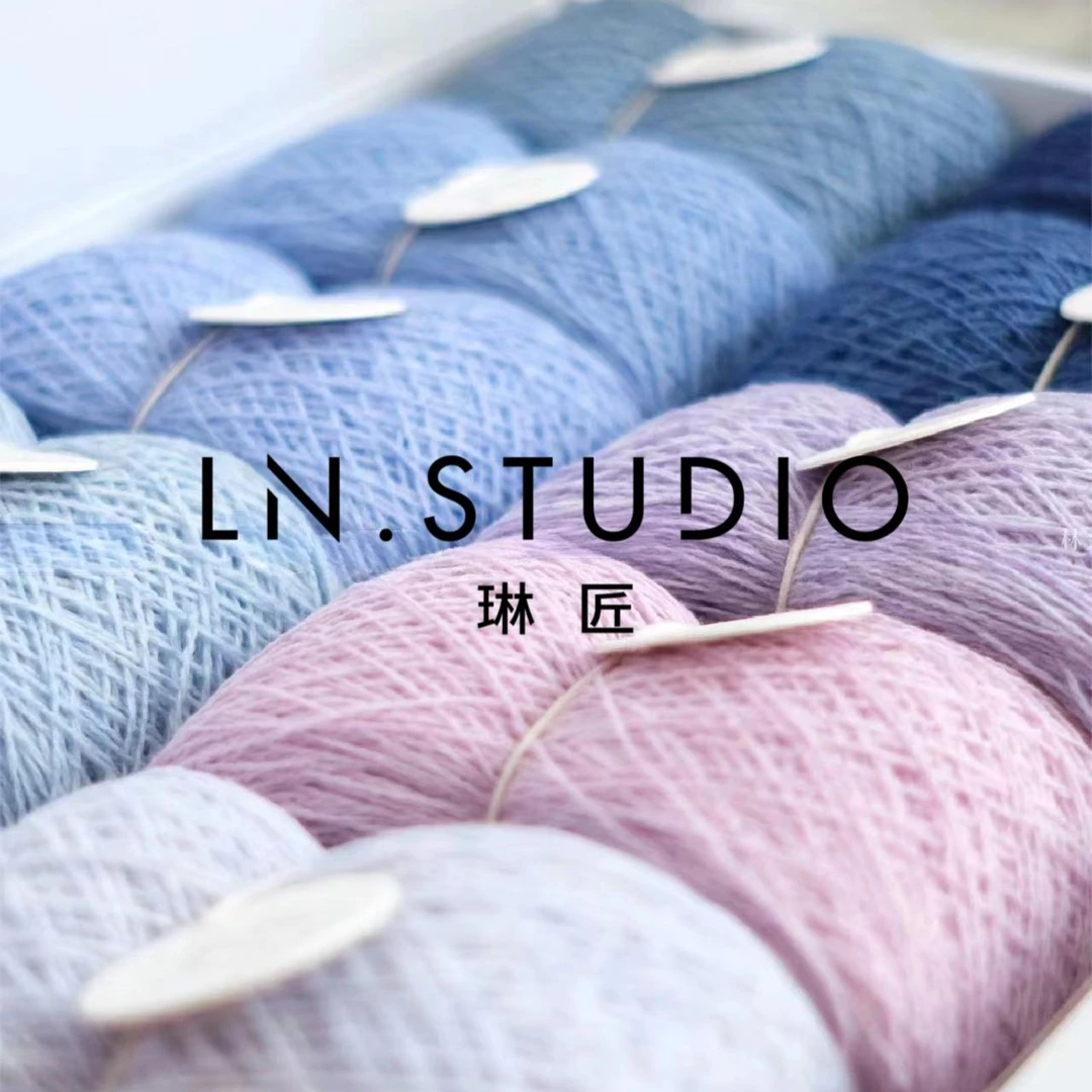 【琳匠黑针黛貂】帚尾黛貂绒毛线免缩洗工艺2/14支比羊绒保暖3倍