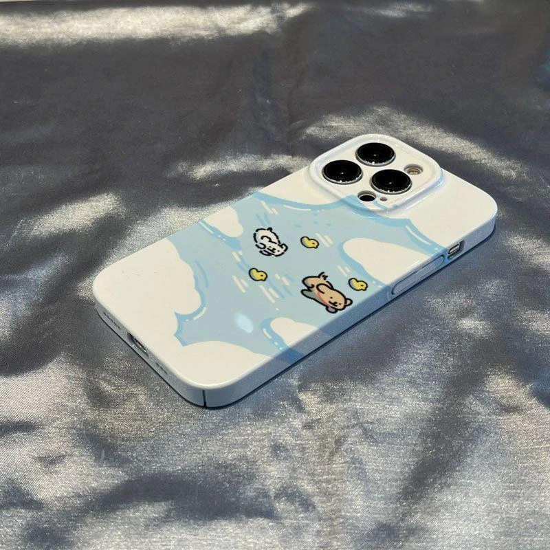 天壳轻奢iphone 14pro max菲林手机壳小狗苹果13亚克力12全包11防
