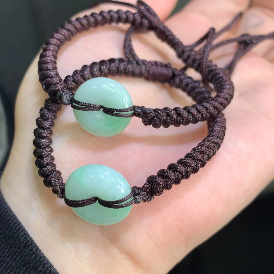 翡翠颈饰未镶嵌手绳（发其一）