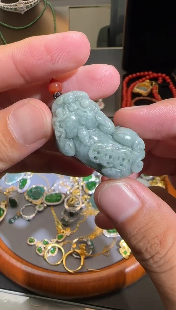【闪购商品】翡翠套链未镶嵌1