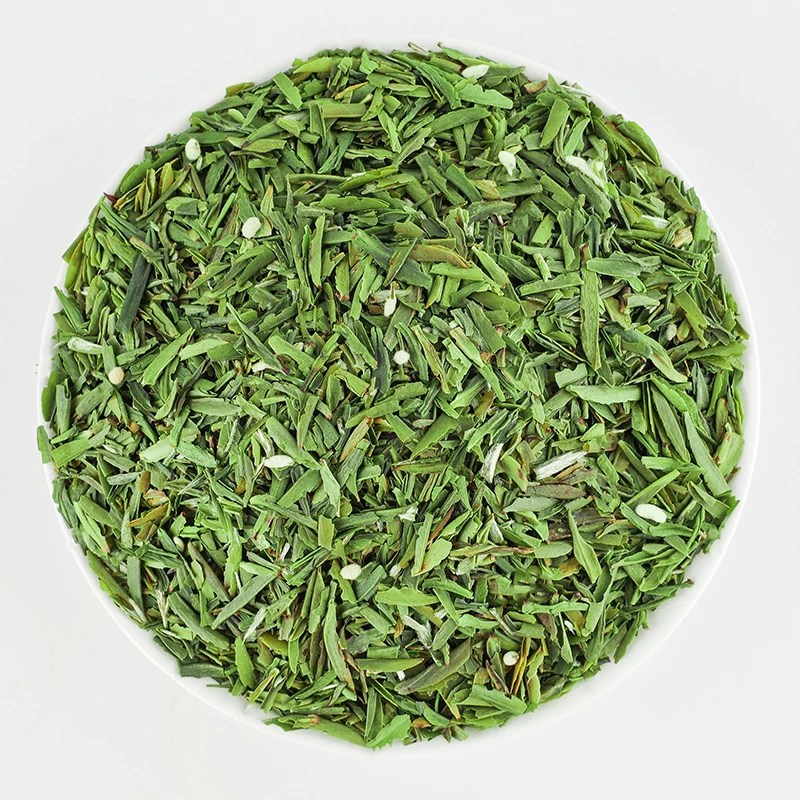 雀舌碎茶片2024新茶四川峨眉山散装绿茶明前头采口粮云雾银针高碎