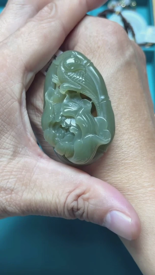 【闪购商品】和田玉颈饰未镶嵌和田玉吊坠241776#多人