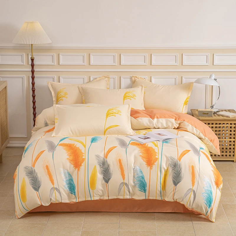 CrowN皇冠加厚磨毛四件套-夜枫物语  SC