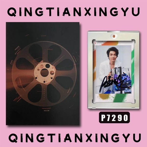 P7290【钟汉良】正品拍立得照片 涂鸦
