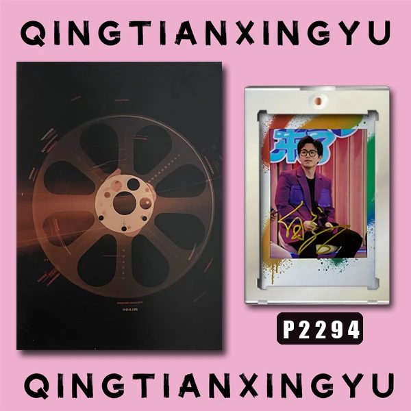 P2294【白客】正品拍立得照片涂鸦明信片