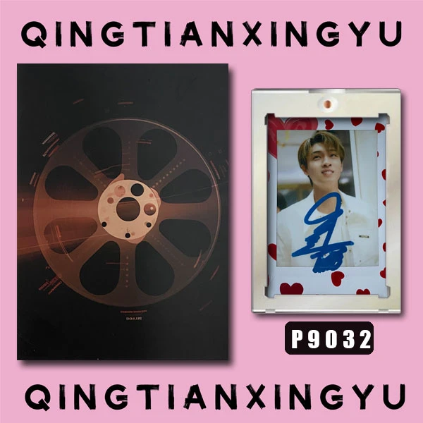 P9032【秦霄贤 】正品拍立得照片 爱心边