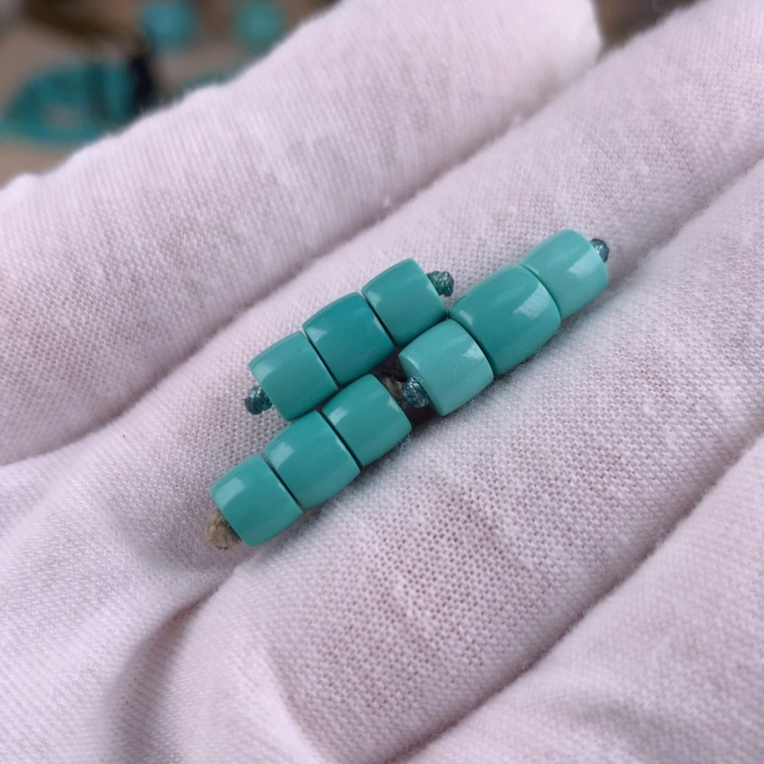 绿松石精品配饰未镶嵌蓝****o