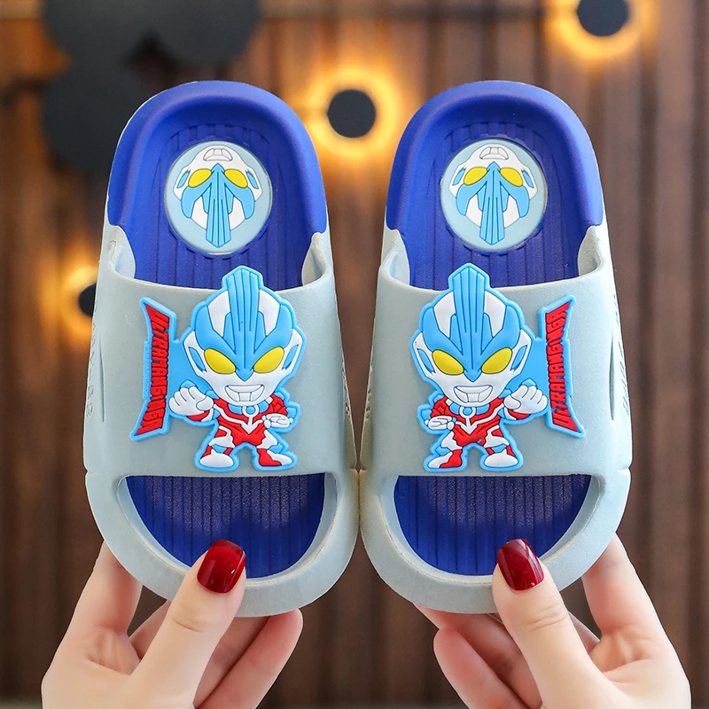 银河奥特曼男童拖鞋新款儿童浴室防滑中大童宝宝小孩凉拖鞋夏季