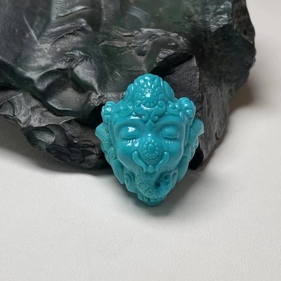 精品原矿松石吊坠