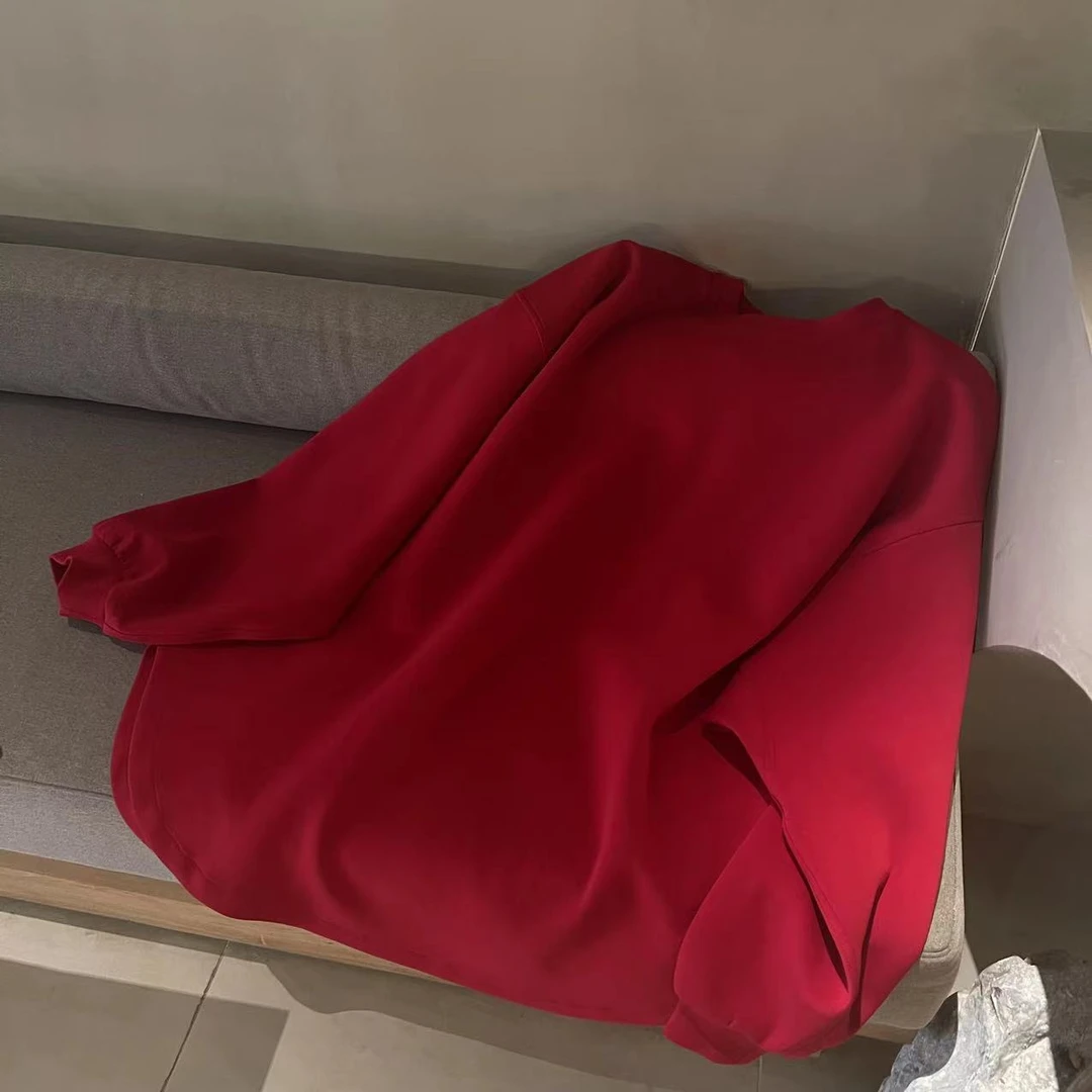 早春鱼尾圆角卫衣（衣长80/胸围164）