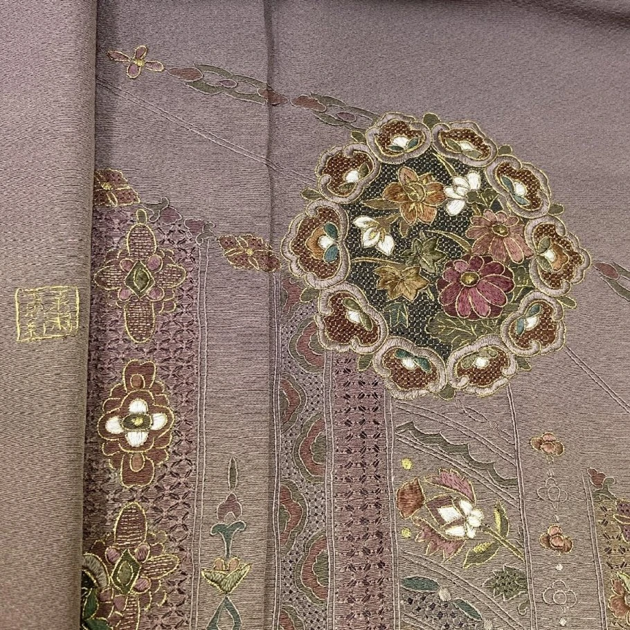 唐锦西阵织1099-1499长度约四米二宽度三十一厘米纯手工真丝织锦