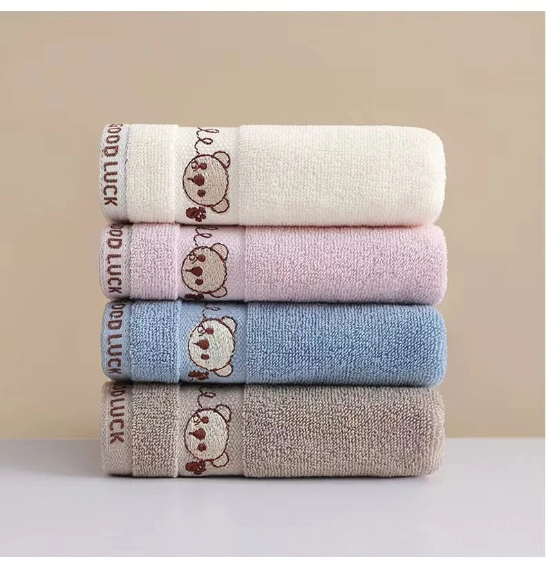 昰帛品牌柔软洗脸面巾素色毛巾擦脸小家用男女精致面巾纯棉柔咖色