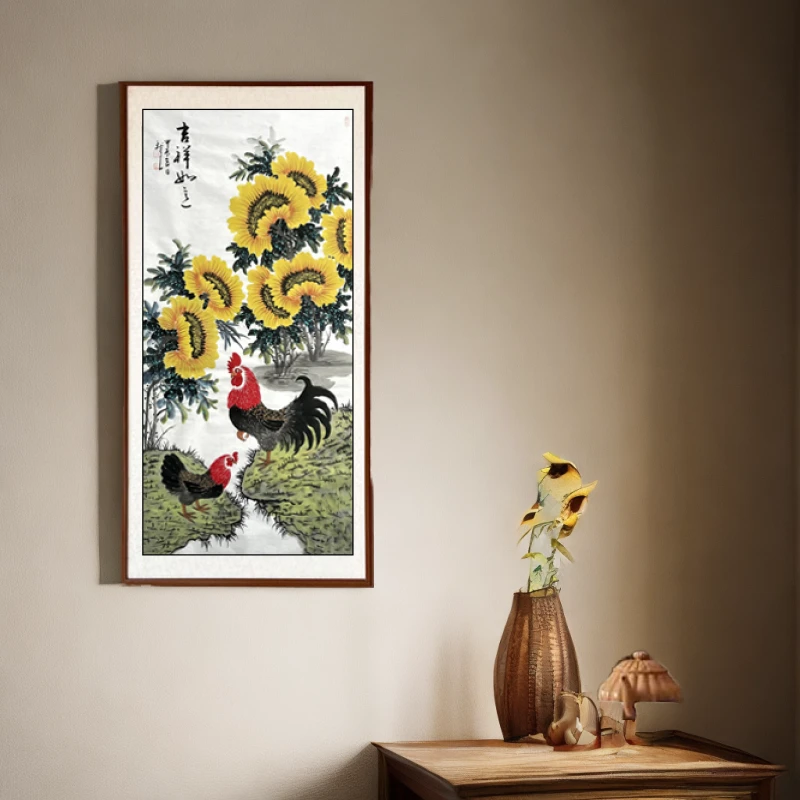 孙献良国画作品 吉祥如意图 纯手绘