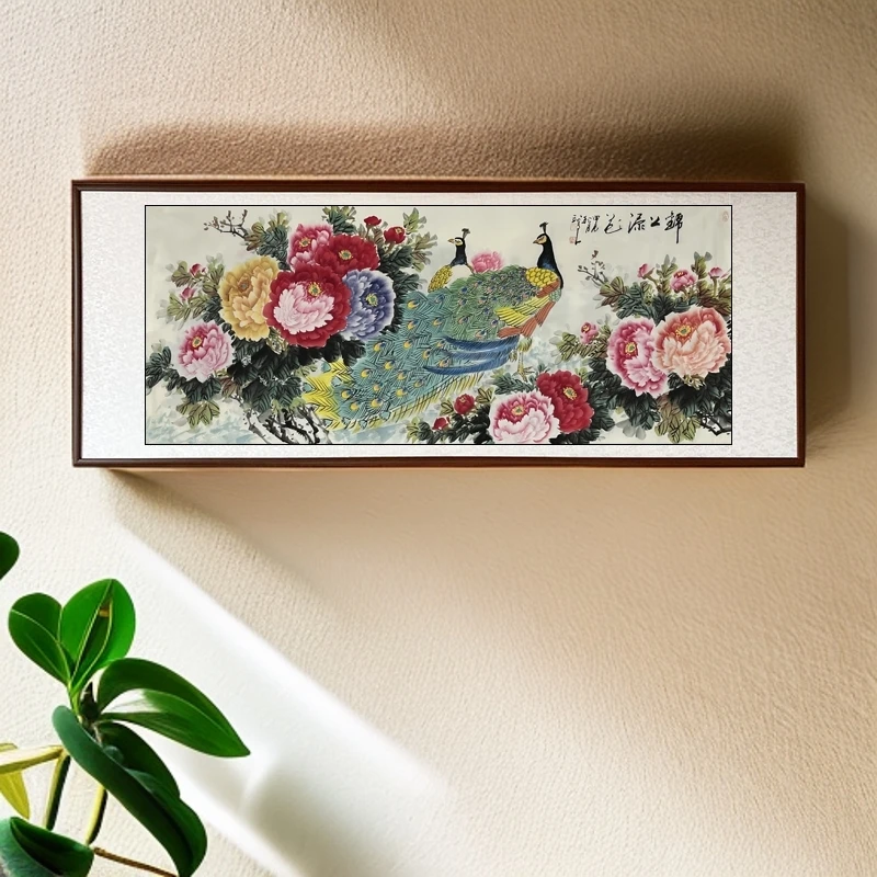 孙献良国画作品 锦上添花图 纯手绘