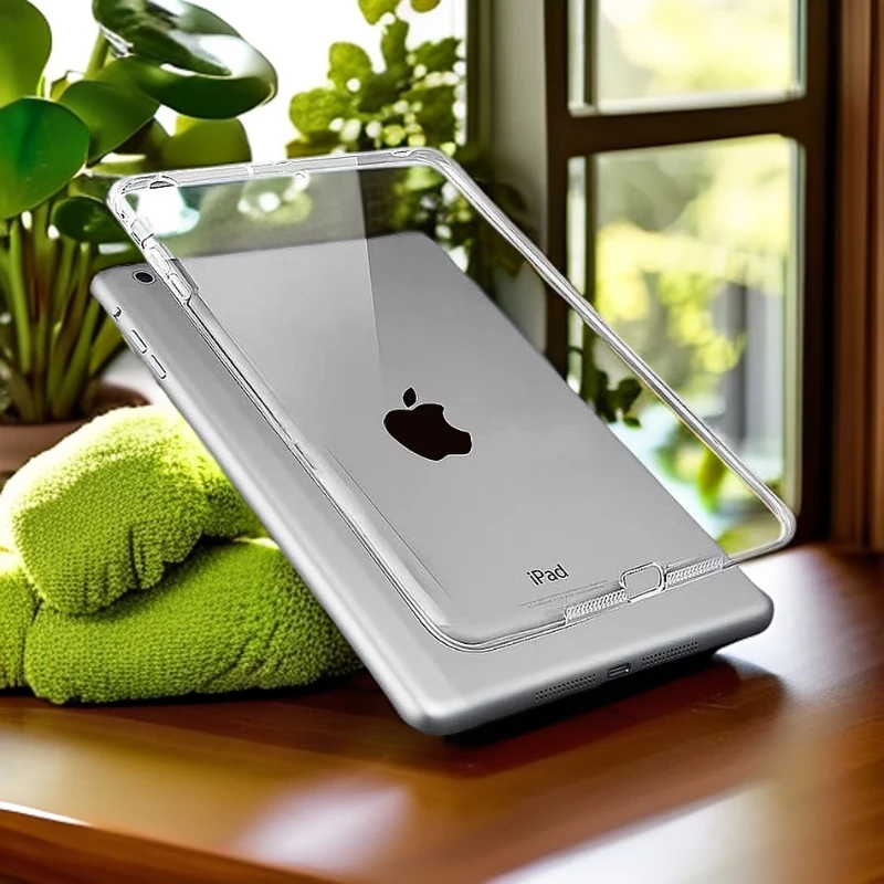 95新 Apple/苹果 ipad 平板WIFi裸机 透明皮套配件套装颜色随机发