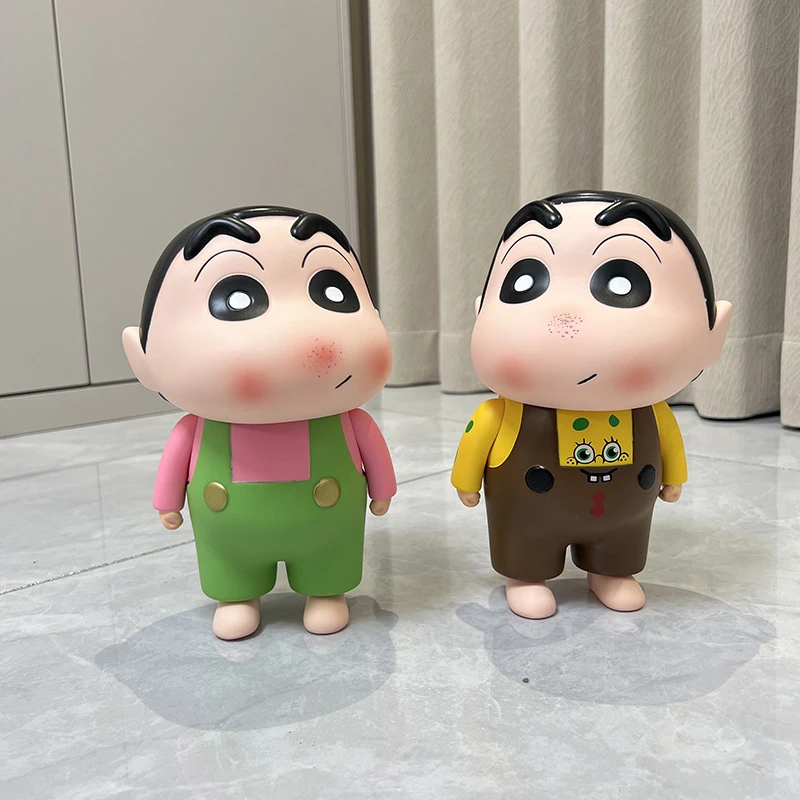 雀斑小新蜡笔小新礼物婚礼摆件家居潮玩搪胶玩偶海绵宝宝派大星