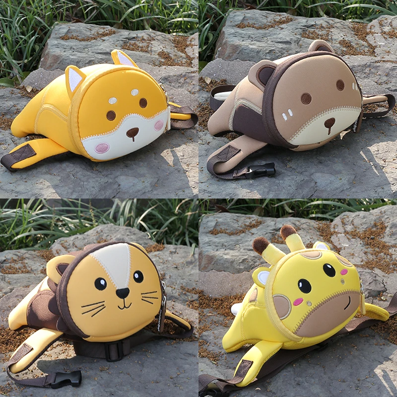 儿童腰包迷你斜跨包宝宝胸包时尚小包包女童男孩幼儿园个性儿童包