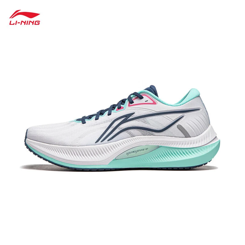 李宁越影4丨跑步鞋男鞋2024秋季新款反光轻质缓震运动鞋ARHU021-1