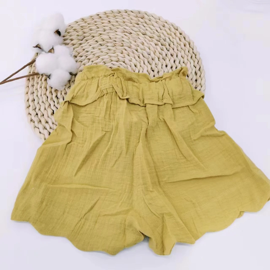 莫菲鱼女童短裤夏季儿童裤子薄款宝宝休闲裤小女孩洋气夏装童短裤