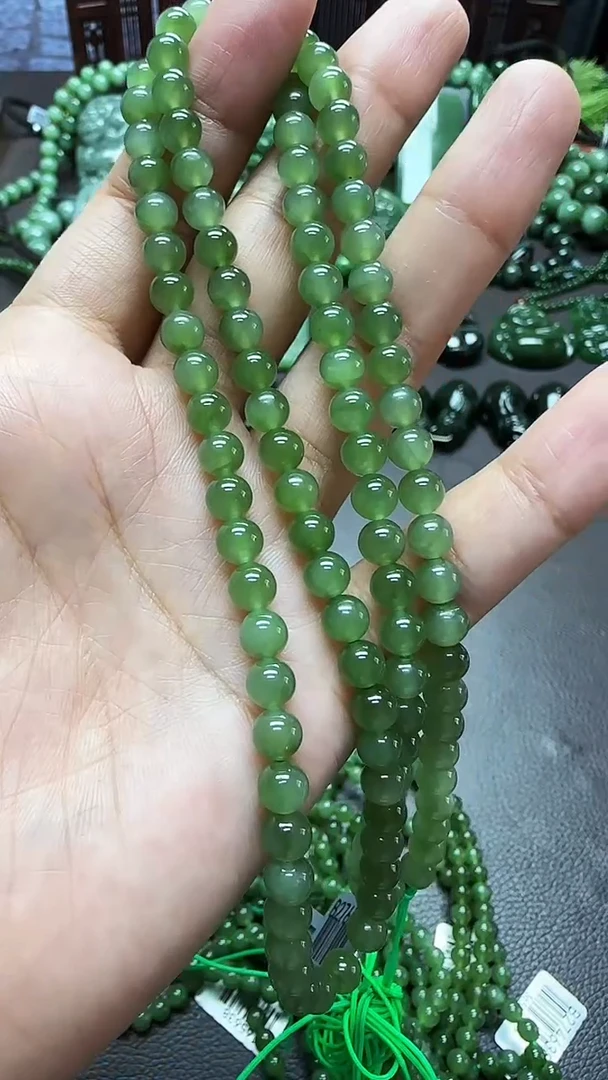 【闪购商品】和田玉(碧玉)项链未镶嵌项链