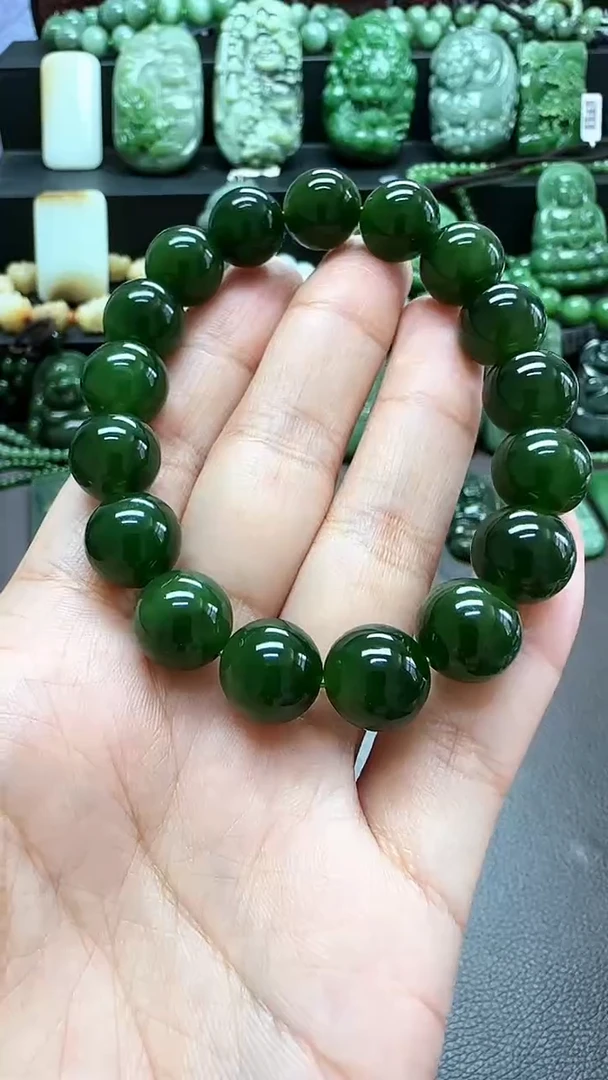 【闪购商品】和田玉(碧玉)手串未镶嵌手串