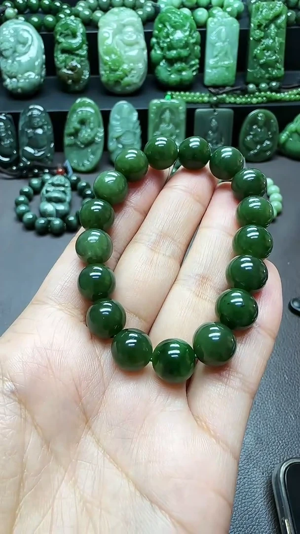 【闪购商品】和田玉(碧玉)手串未镶嵌手串